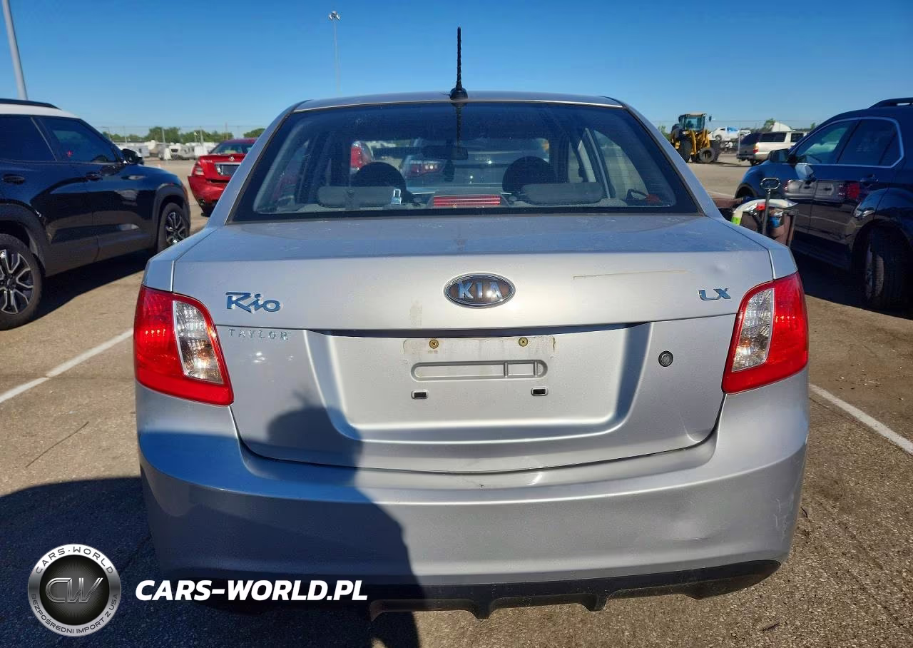 2011 Kia Rio Lx VIN:KNADH4A39B6921267 - 6