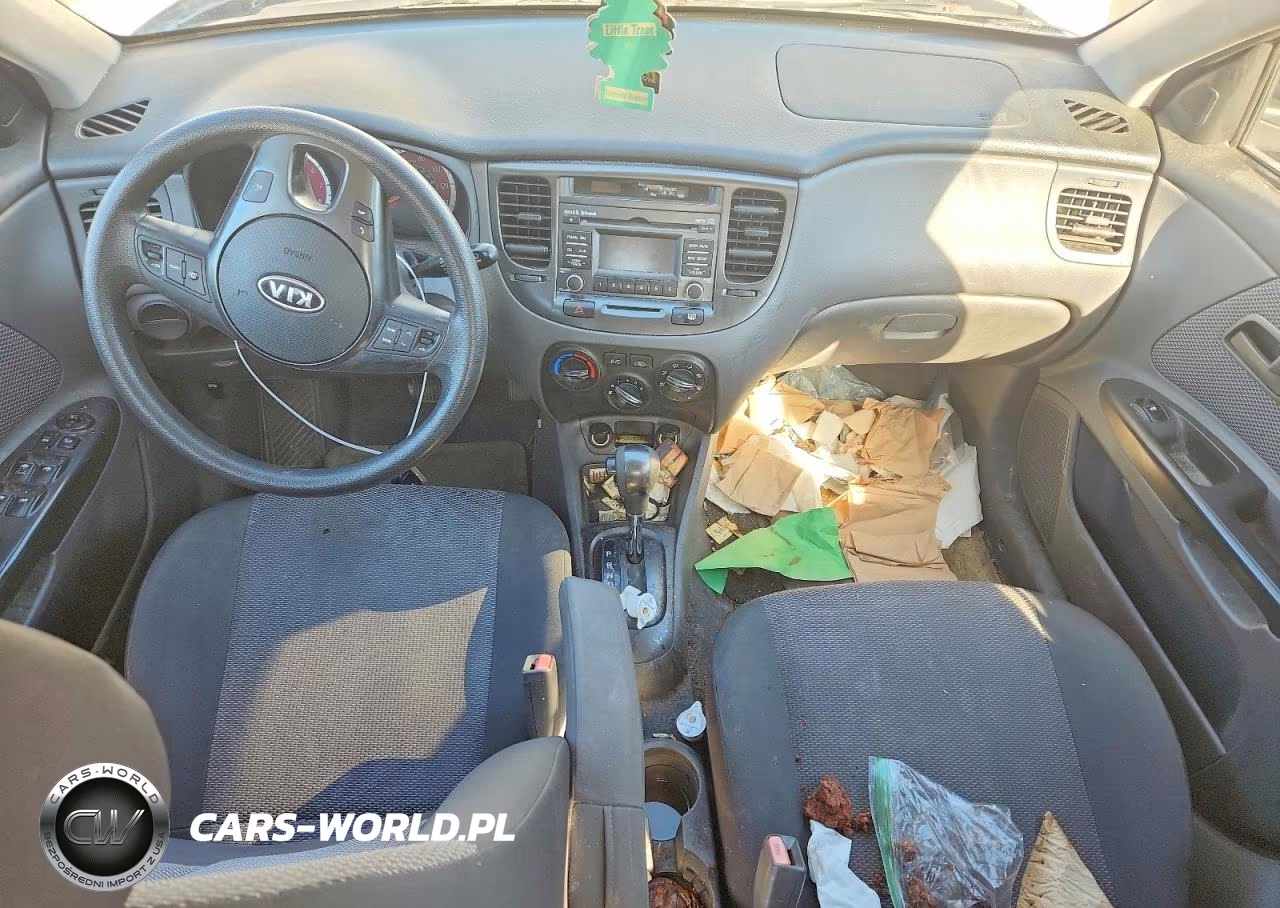 2011 Kia Rio Lx VIN:KNADH4A39B6921267 - 8