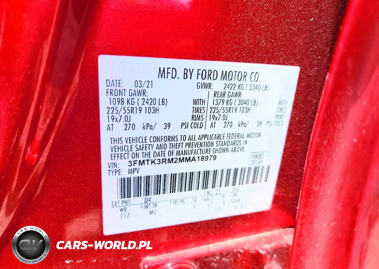2021 Ford Mustang Mach-E Premium VIN:3FMTK3RM2MMA18979 - 13