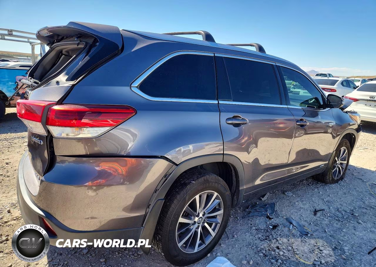 2018 Toyota Highlander Hybrid Xle VIN:5TDJGRFH3JS047247 - 3