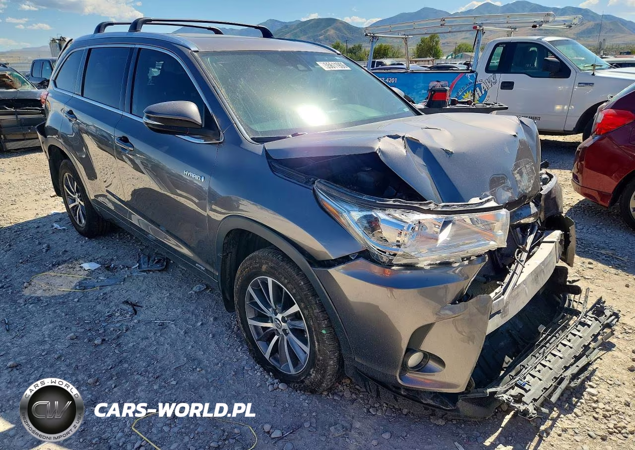 2018 Toyota Highlander Hybrid Xle VIN:5TDJGRFH3JS047247 - 4