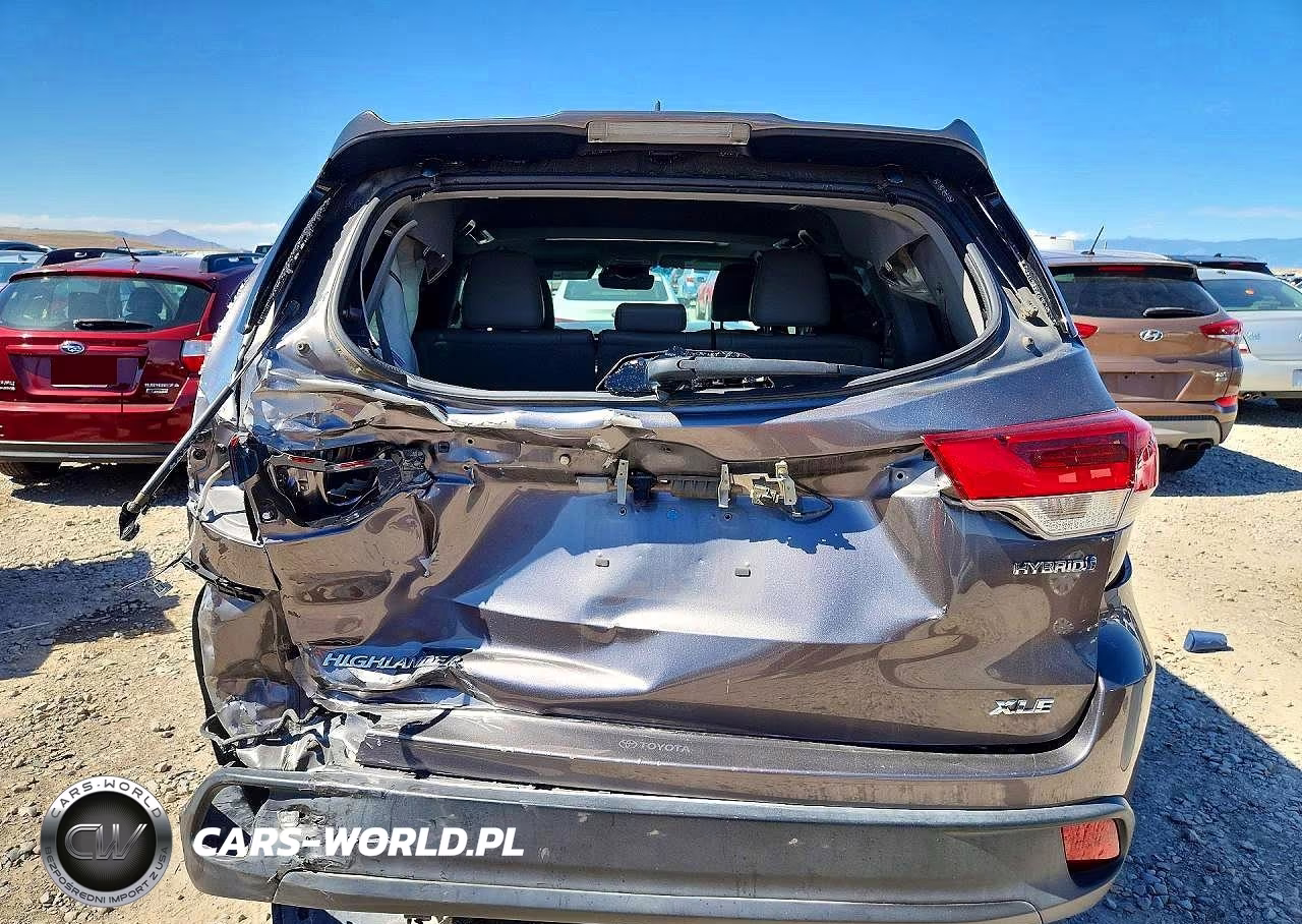 2018 Toyota Highlander Hybrid Xle VIN:5TDJGRFH3JS047247 - 6