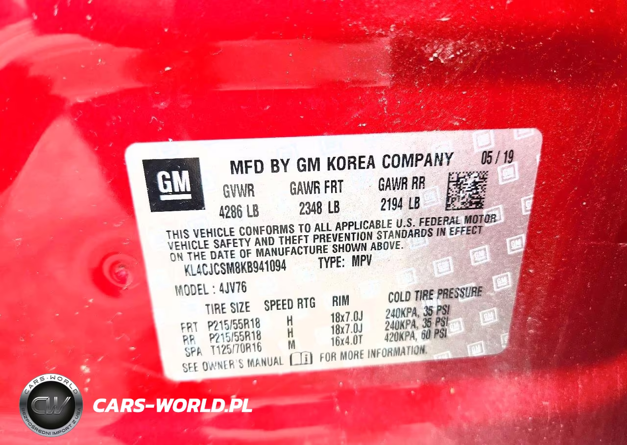 2019 Buick Encore VIN:KL4CJCSM8KB941094 - 13