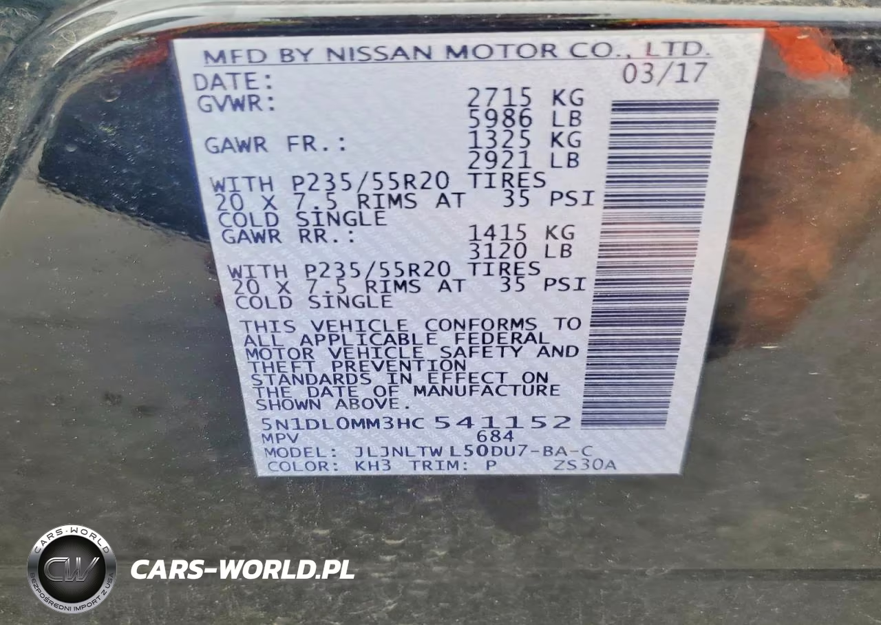 2017 Infiniti Qx60 Base VIN:5N1DL0MM3HC541152 - 13