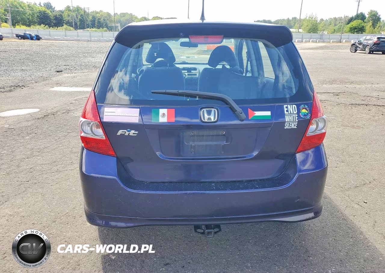2008 Honda Fit Sport VIN:JHMGD37658S058313 - 6