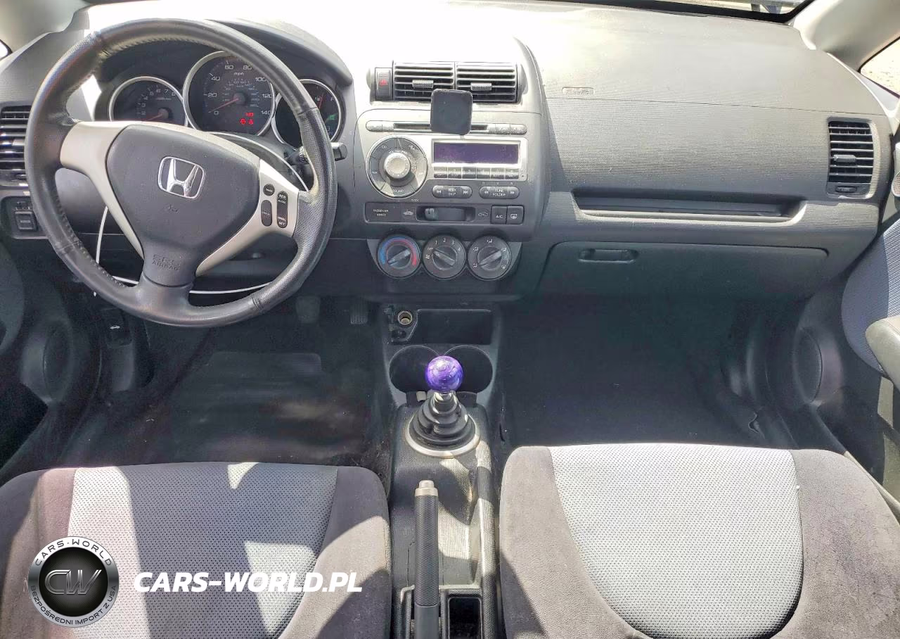 2008 Honda Fit Sport VIN:JHMGD37658S058313 - 8