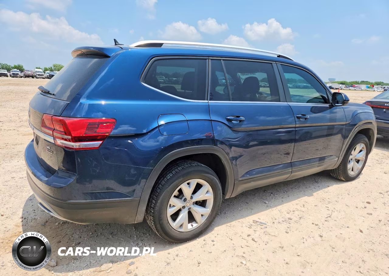 2018 Volkswagen Atlas Se VIN:1V2LR2CA7JC538194 - 3