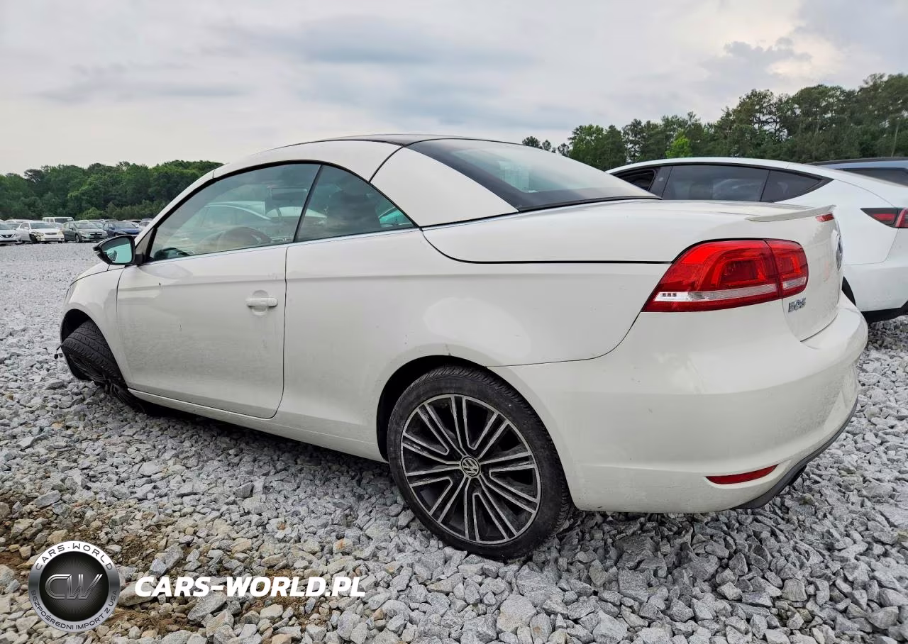 2014 Volkswagen Eos Komfort VIN:WVWBW8AH3EV000191 - 2