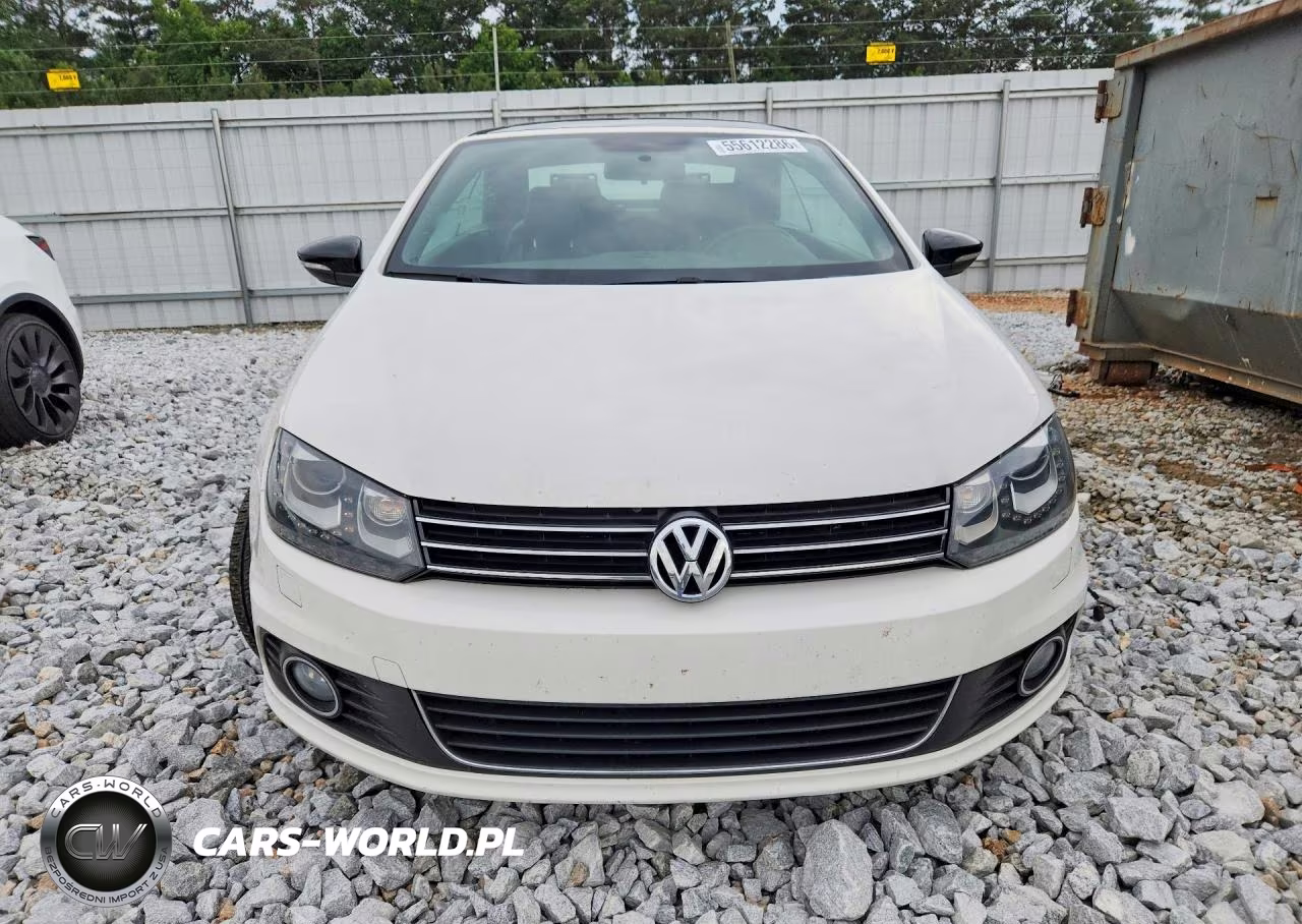 2014 Volkswagen Eos Komfort VIN:WVWBW8AH3EV000191 - 5