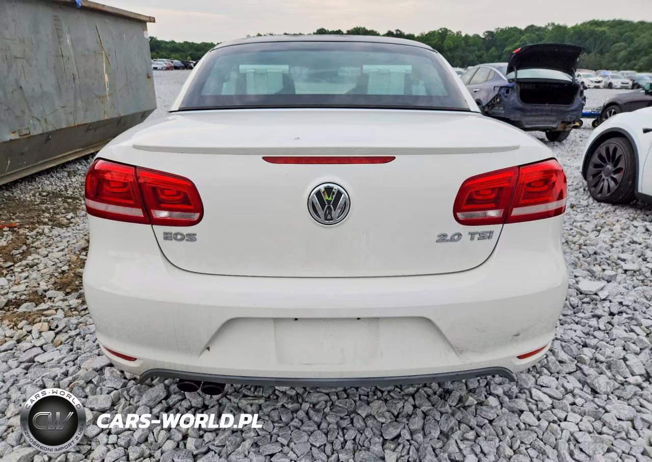 2014 Volkswagen Eos Komfort VIN:WVWBW8AH3EV000191 - 6