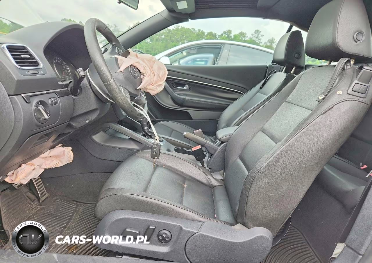 2014 Volkswagen Eos Komfort VIN:WVWBW8AH3EV000191 - 7