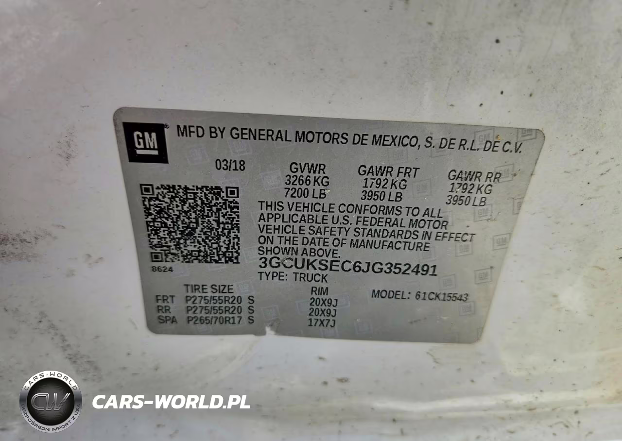 2018 Chevrolet Silverado K1500 Ltz VIN:3GCUKSEC6JG352491 - 13