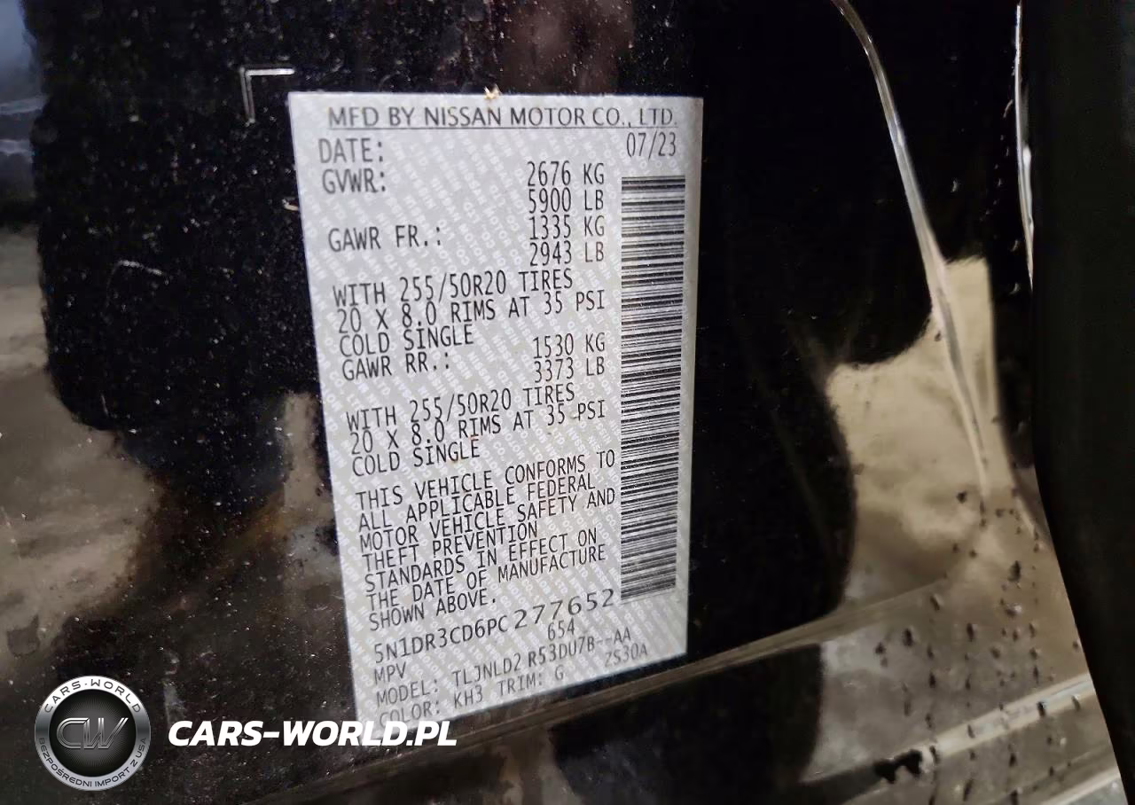 2023 Nissan Pathfinder Sl VIN:5N1DR3CD6PC277652 - 14