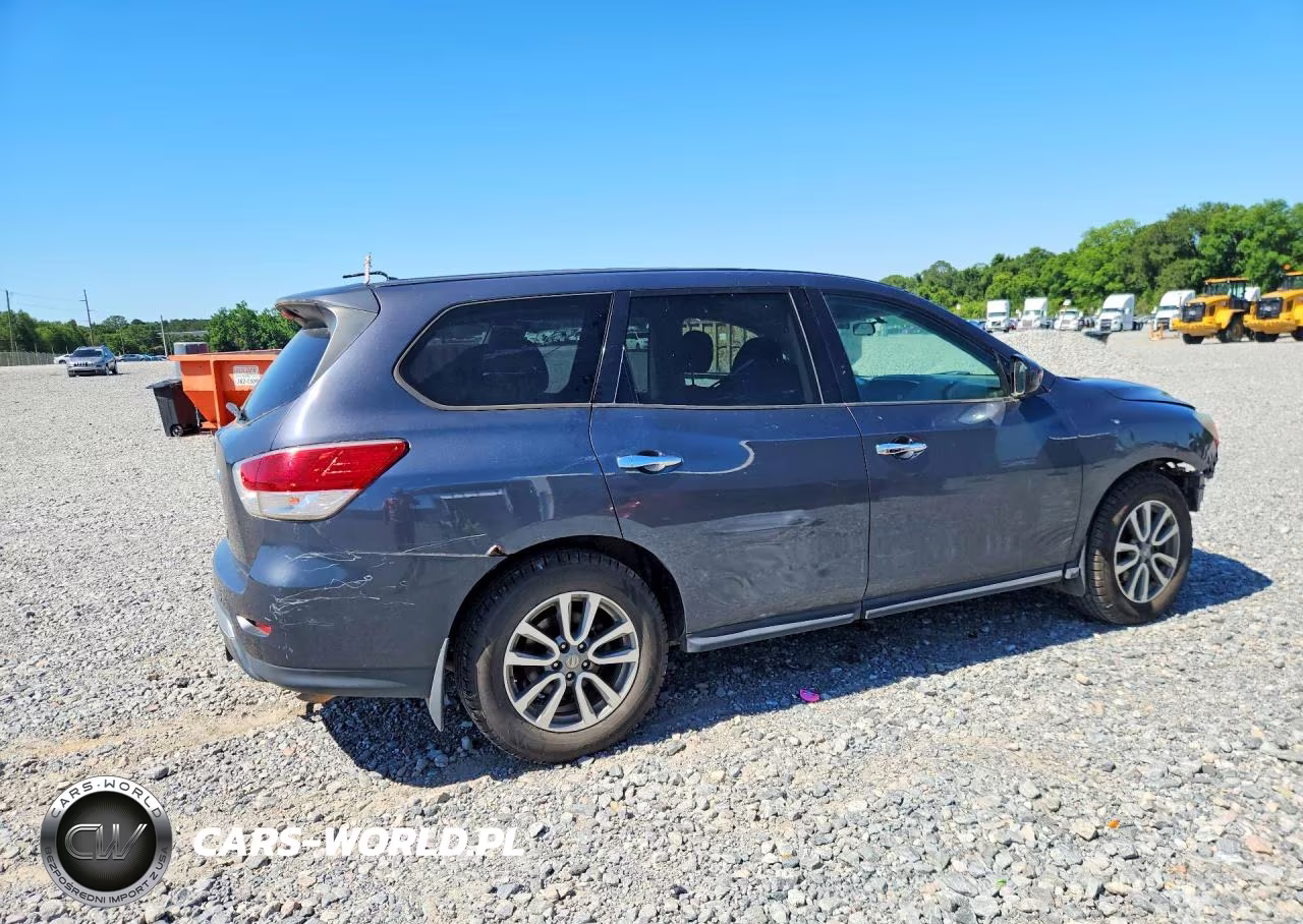 2014 Nissan Pathfinder S VIN:5N1AR2MN7EC697454 - 3