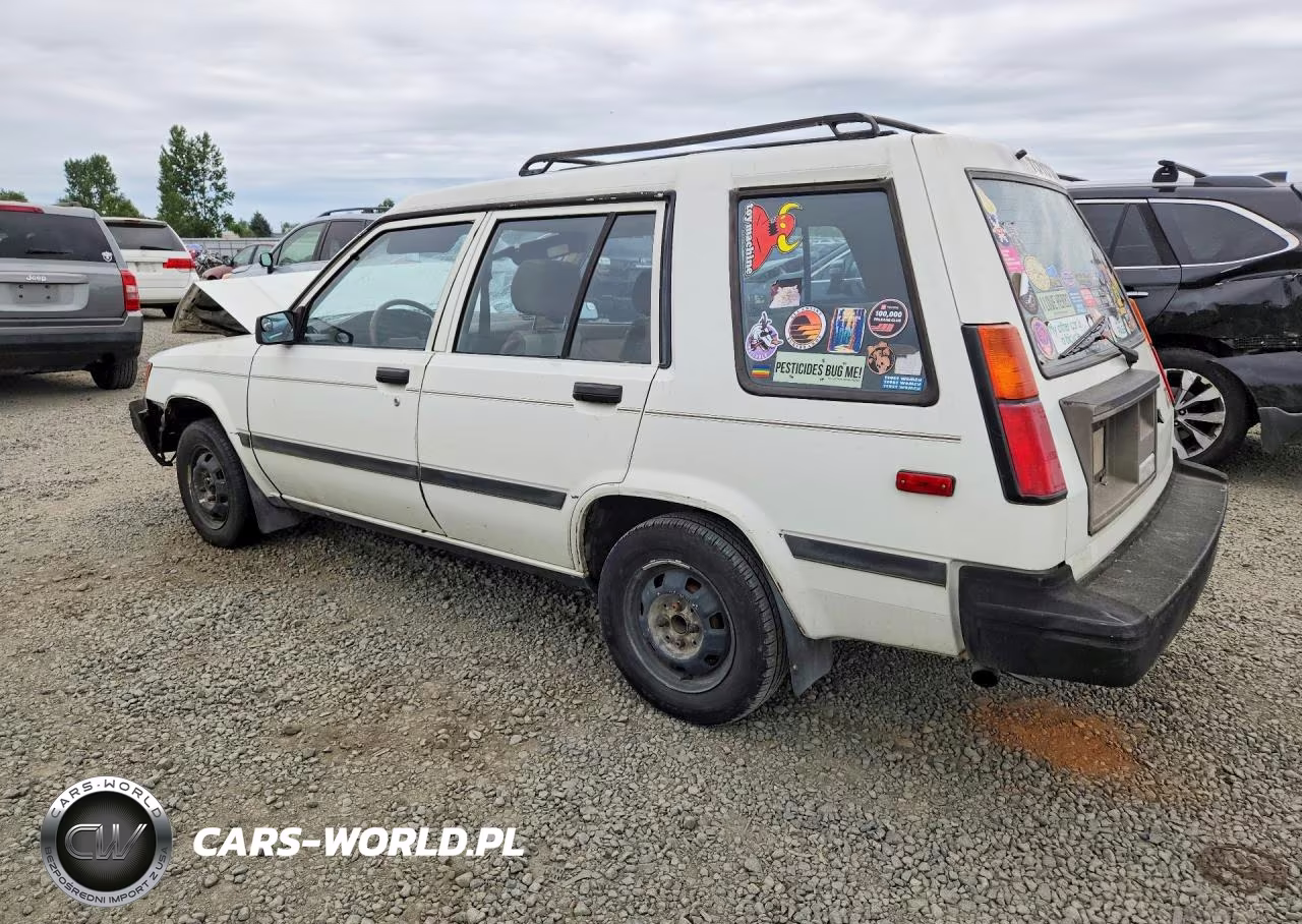 1985 Toyota Tercel Deluxe 4X4 VIN:JT2AL32W8F0156044 - 2