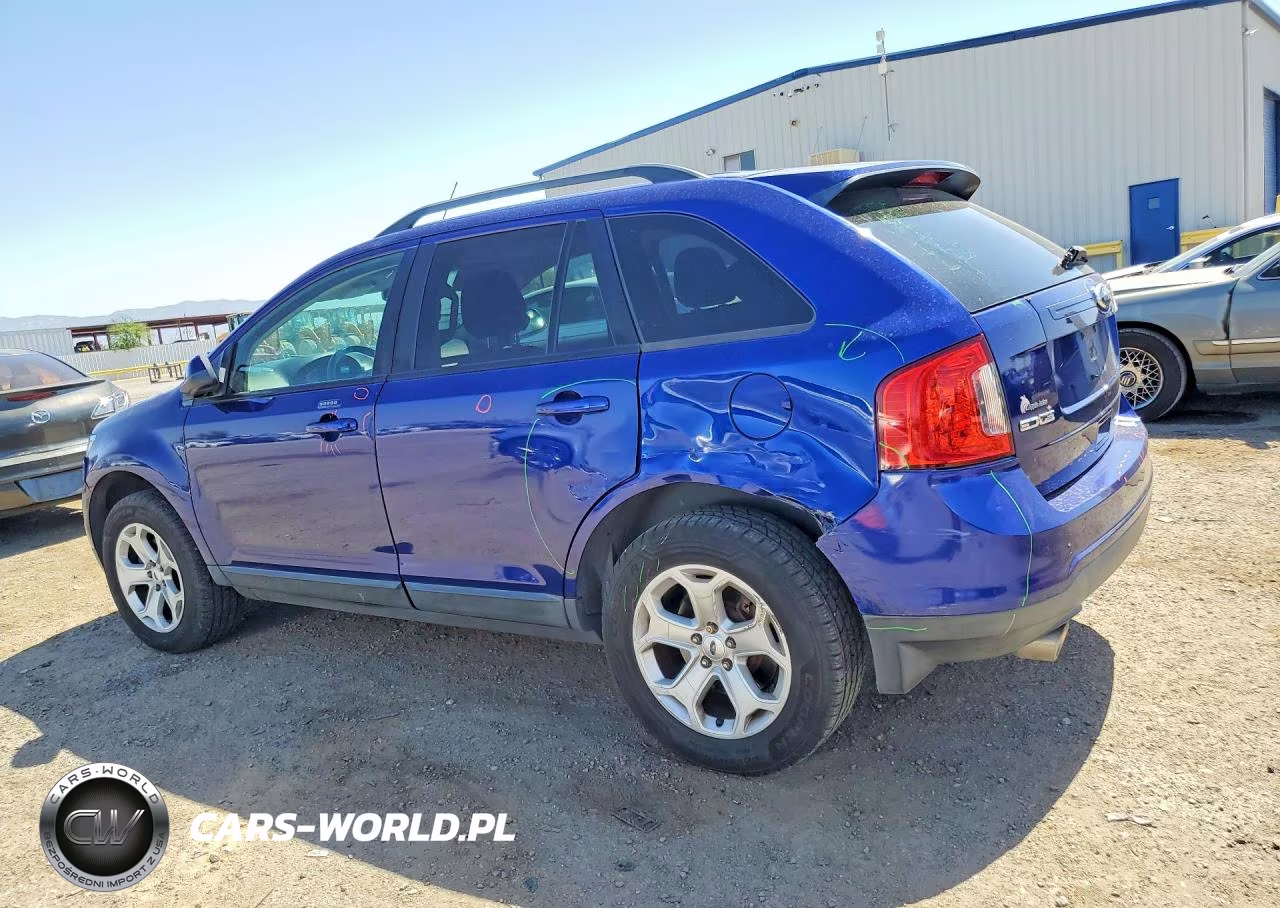 2013 Ford Edge Sel VIN:2FMDK4JC7DBA78108 - 2
