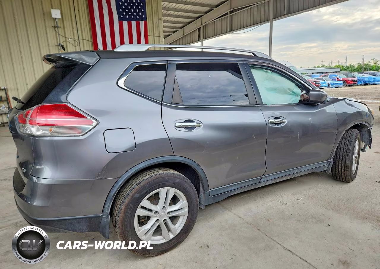 2015 Nissan Rogue Sv VIN:KNMAT2MT0FP583925 - 3