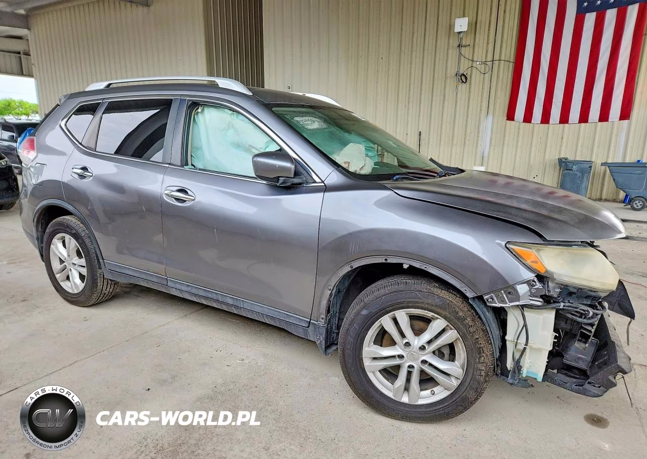 2015 Nissan Rogue Sv VIN:KNMAT2MT0FP583925 - 4