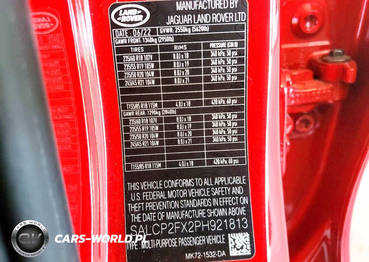 2023 Land Rover Discovery Sport Se VIN:SALCP2FX2PH921813 - 12
