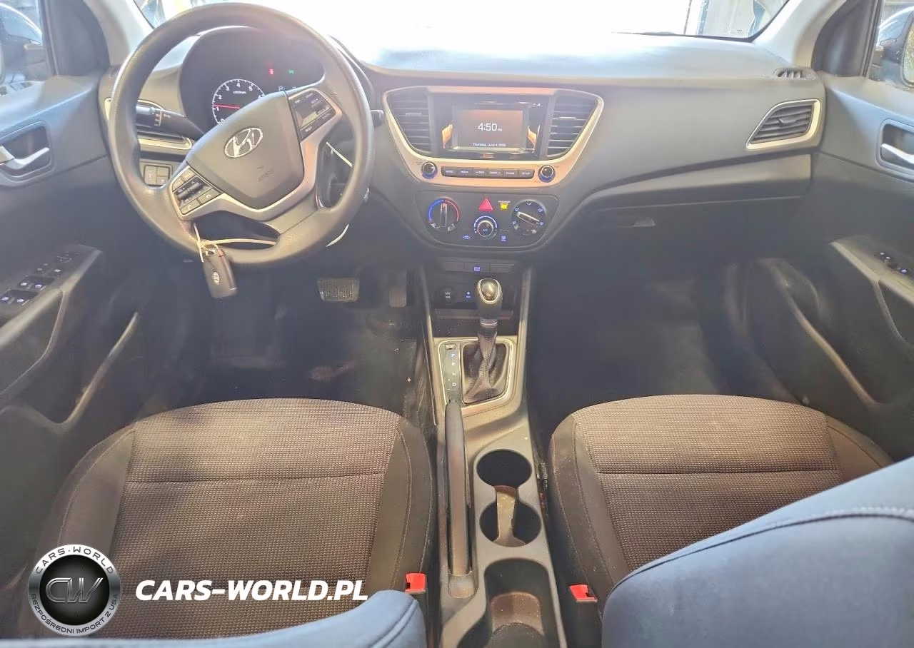 2020 Hyundai Accent Se VIN:3KPC24A6XLE108350 - 8