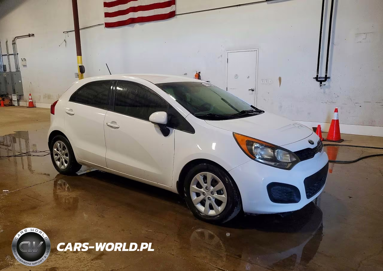 2013 Kia Rio Lx VIN:KNADM5A3XD6301080 - 4