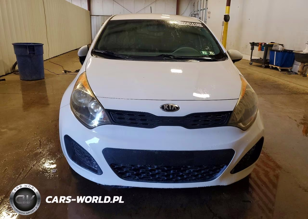 2013 Kia Rio Lx VIN:KNADM5A3XD6301080 - 5