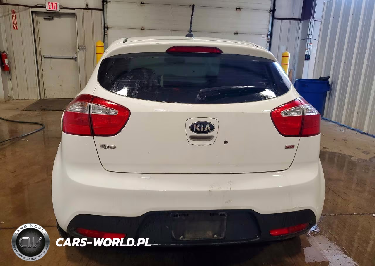 2013 Kia Rio Lx VIN:KNADM5A3XD6301080 - 6