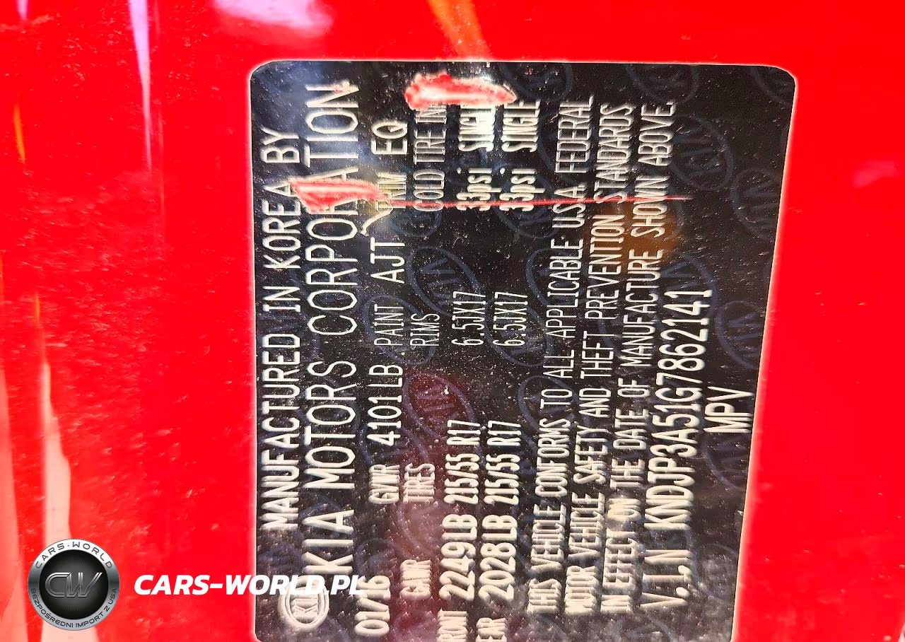 2016 Kia Soul + VIN:KNDJP3A51G7862141 - 14