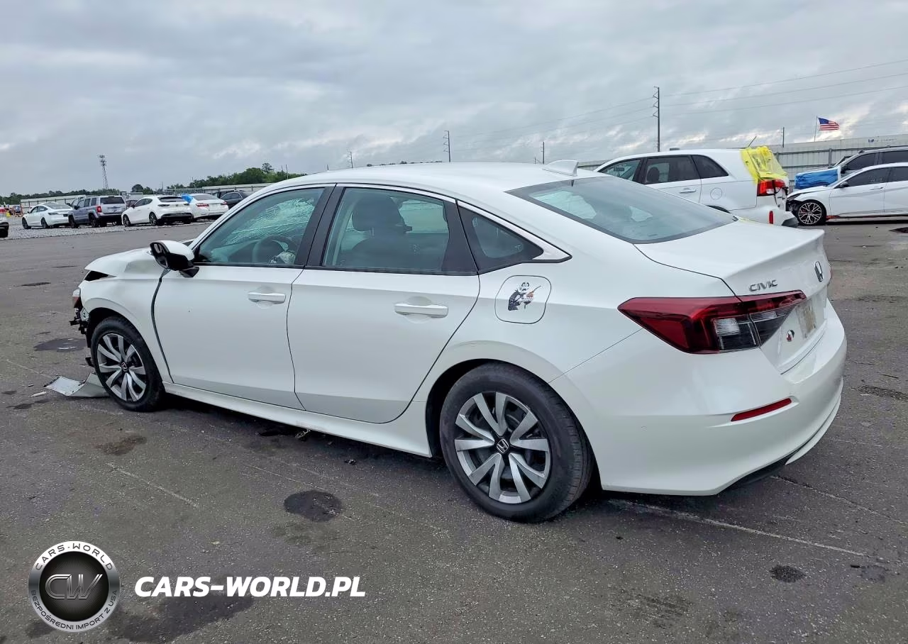 2025 Honda Civic Lx VIN:2HGFE2F25SH550715 - 2