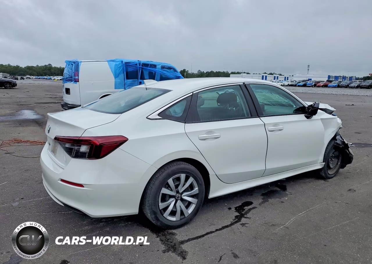 2025 Honda Civic Lx VIN:2HGFE2F25SH550715 - 3