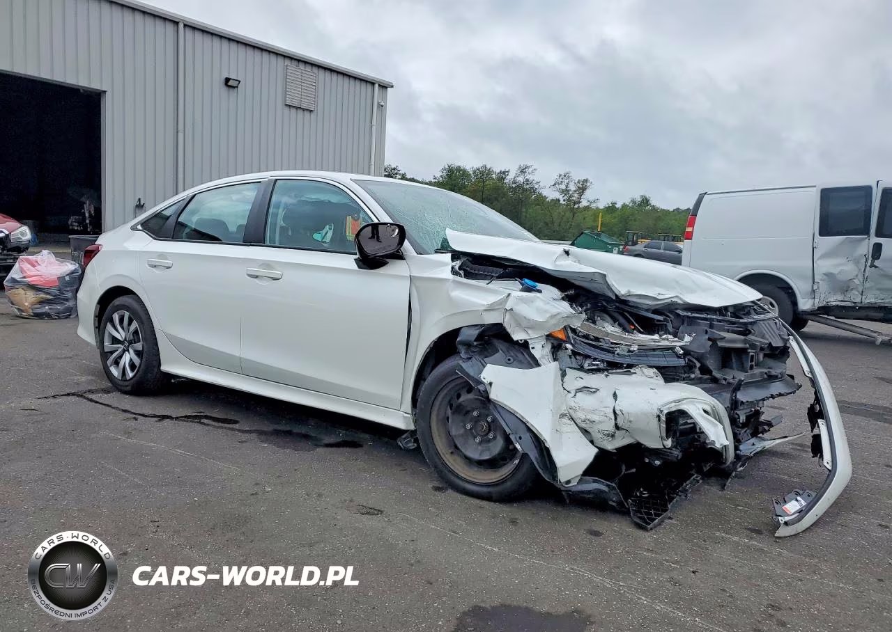 2025 Honda Civic Lx VIN:2HGFE2F25SH550715 - 4