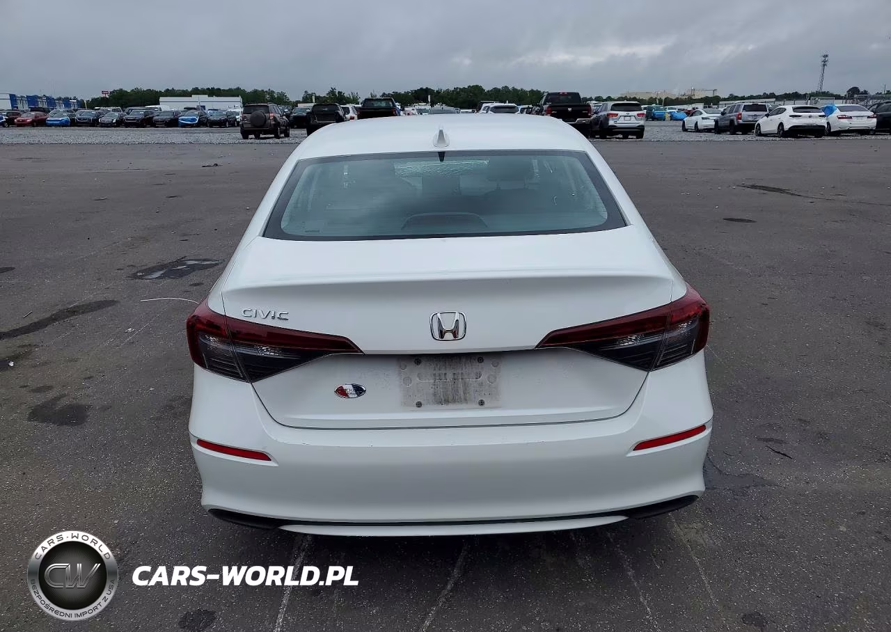 2025 Honda Civic Lx VIN:2HGFE2F25SH550715 - 6