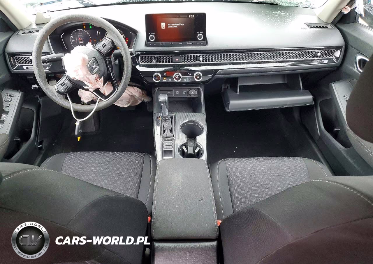 2025 Honda Civic Lx VIN:2HGFE2F25SH550715 - 8