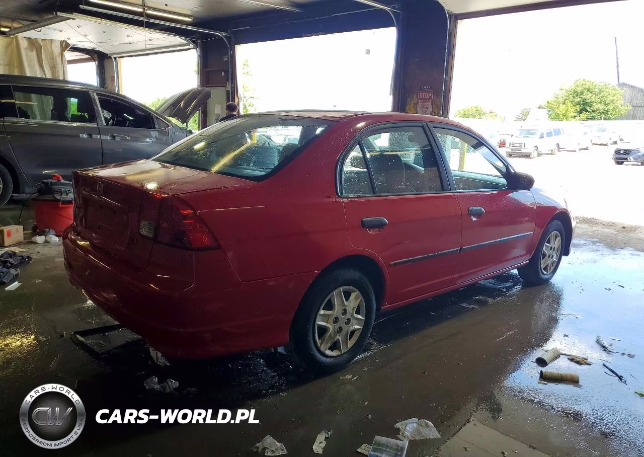 2005 Honda Civic Dx Vp VIN:1HGES16325L001861 - 3