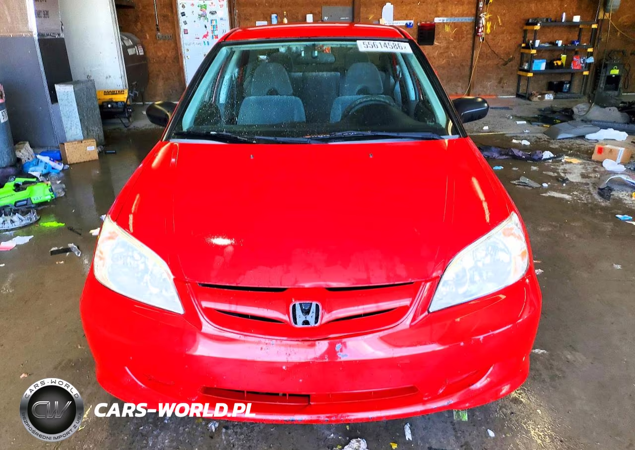 2005 Honda Civic Dx Vp VIN:1HGES16325L001861 - 5