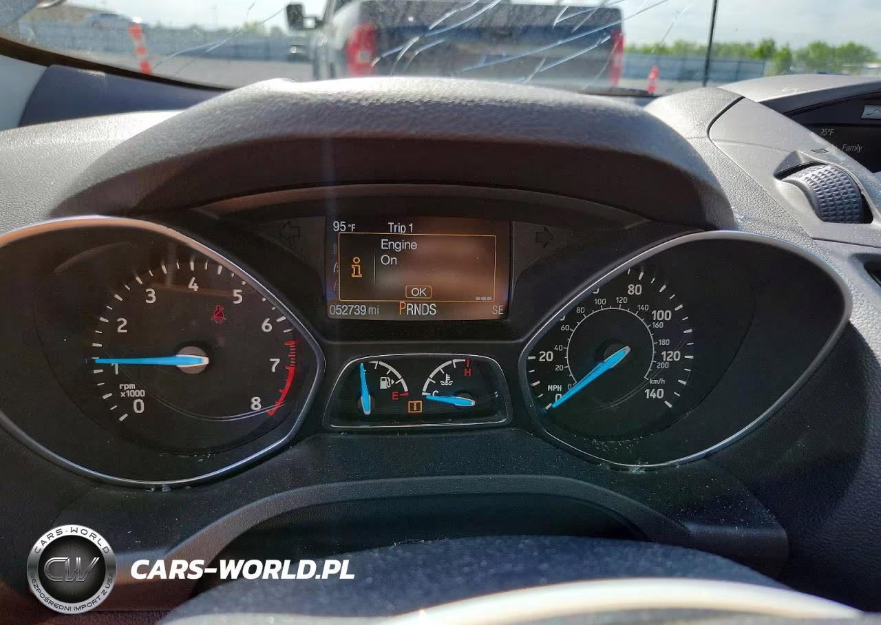 2017 Ford Escape S VIN:1FMCU0F71HUF03557 - 9