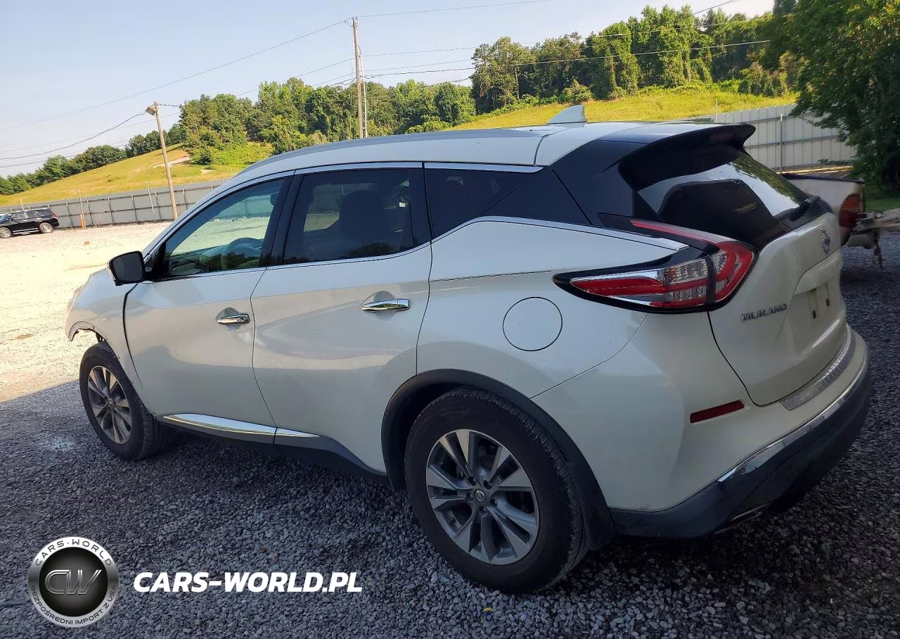 2018 Nissan Murano Sl VIN:5N1AZ2MG4JN153462 - 2