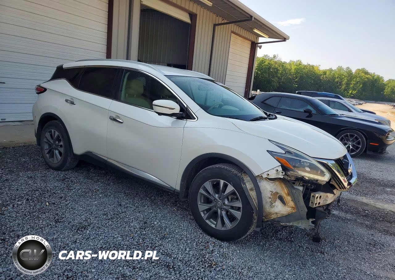 2018 Nissan Murano Sl VIN:5N1AZ2MG4JN153462 - 4