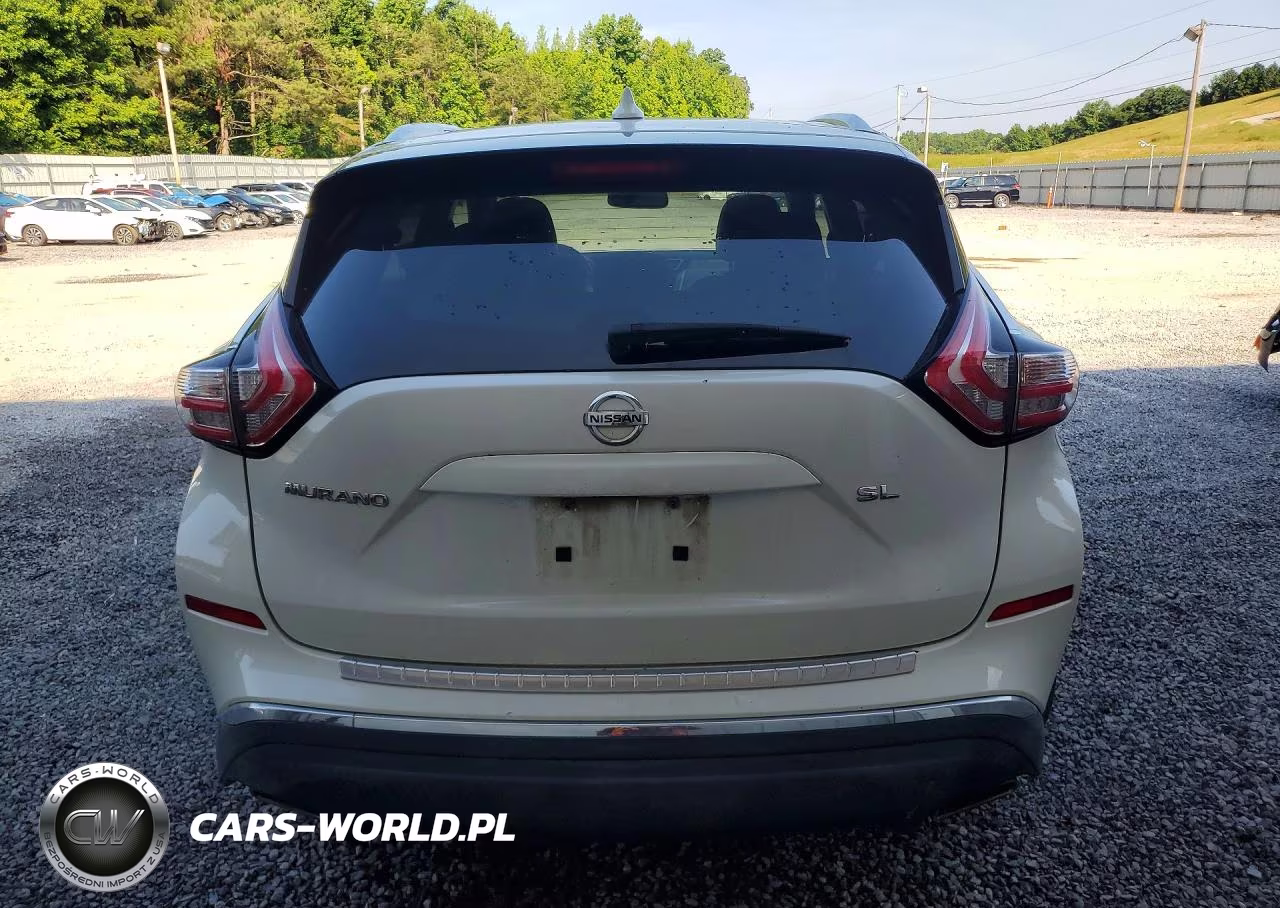 2018 Nissan Murano Sl VIN:5N1AZ2MG4JN153462 - 6