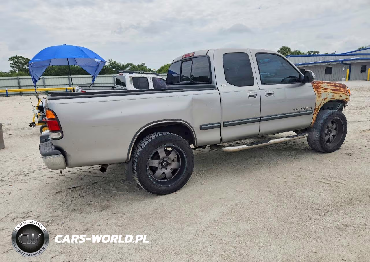 2002 Toyota Tundra Sr5 V8 VIN:5TBRT34142S233519 - 3