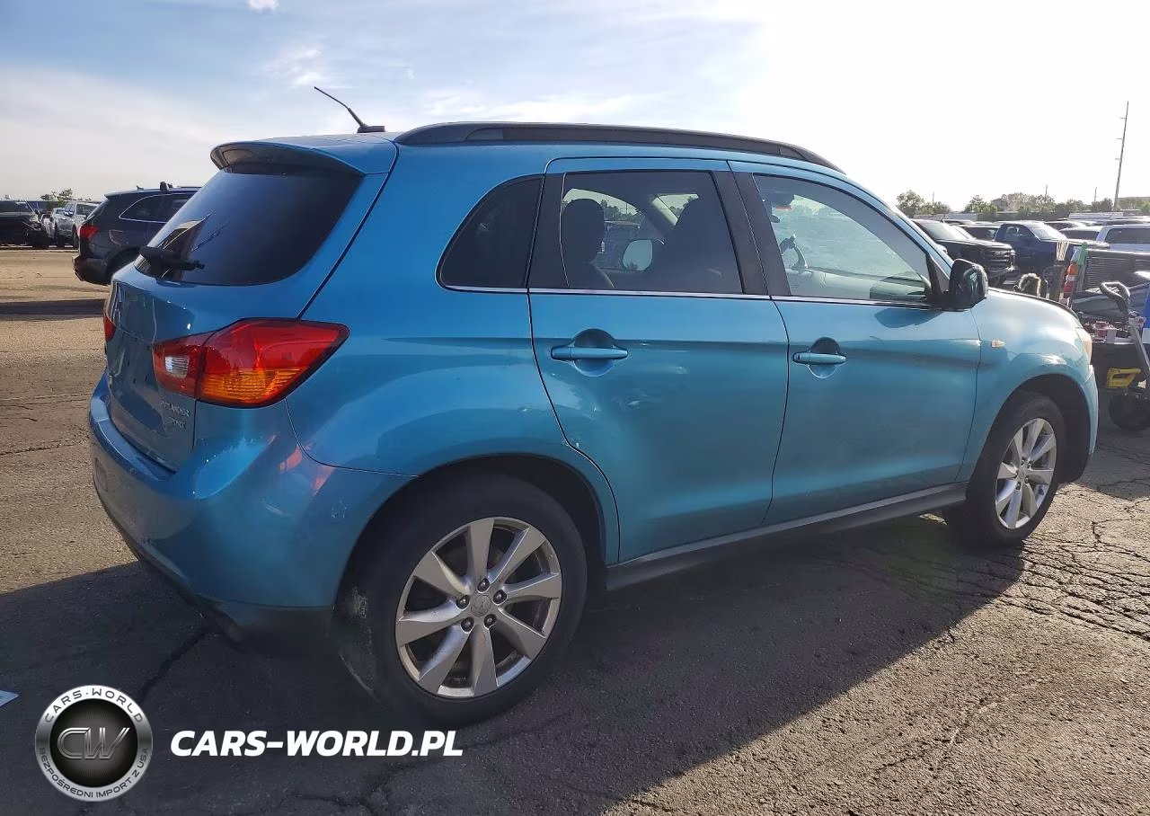 2013 Mitsubishi Outlander Sport Se VIN:4A4AP4AU1DE009798 - 3