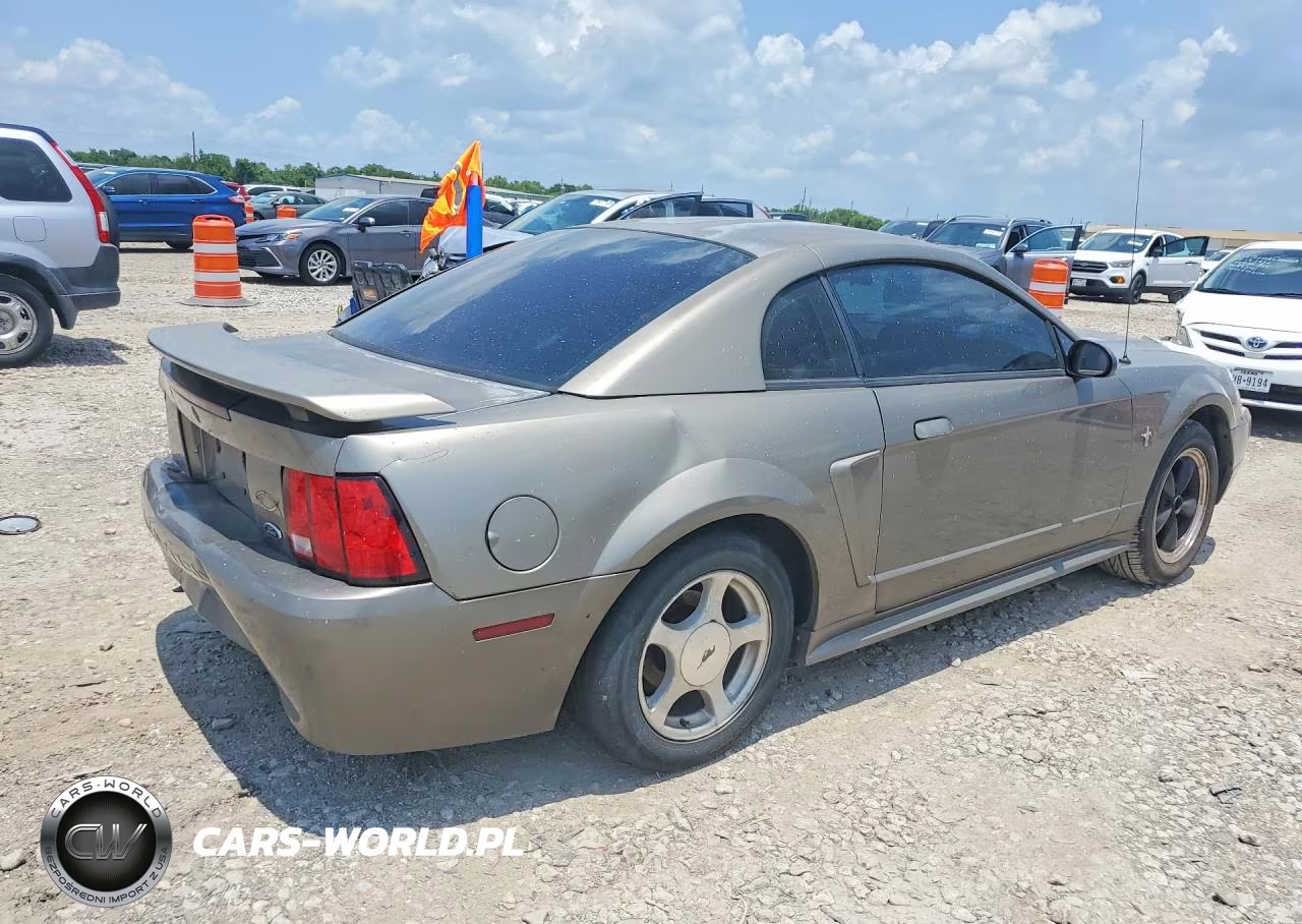 2001 Ford Mustang VIN:1FAFP40491F240412 - 3