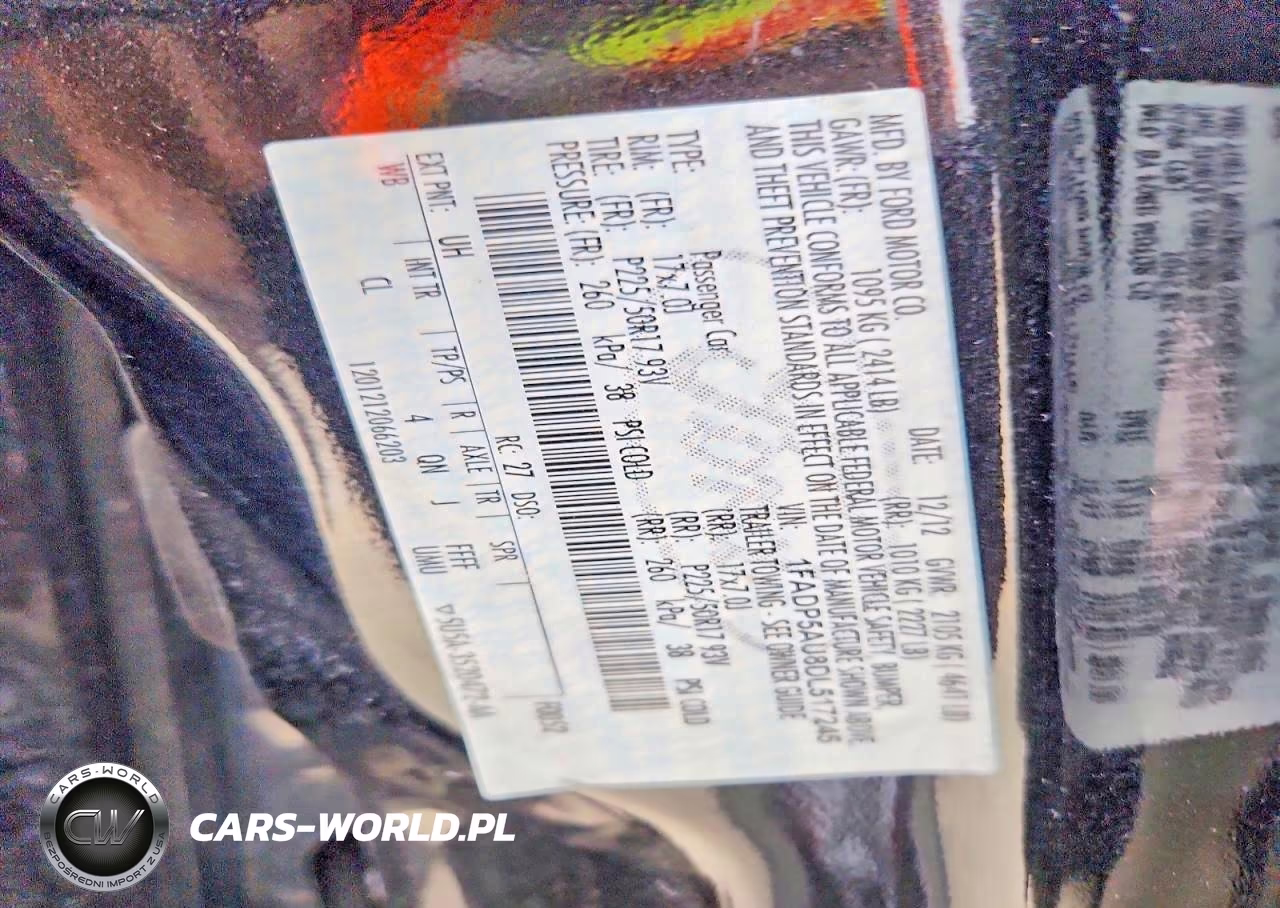 2013 Ford C-Max Se VIN:1FADP5AU8DL517245 - 12