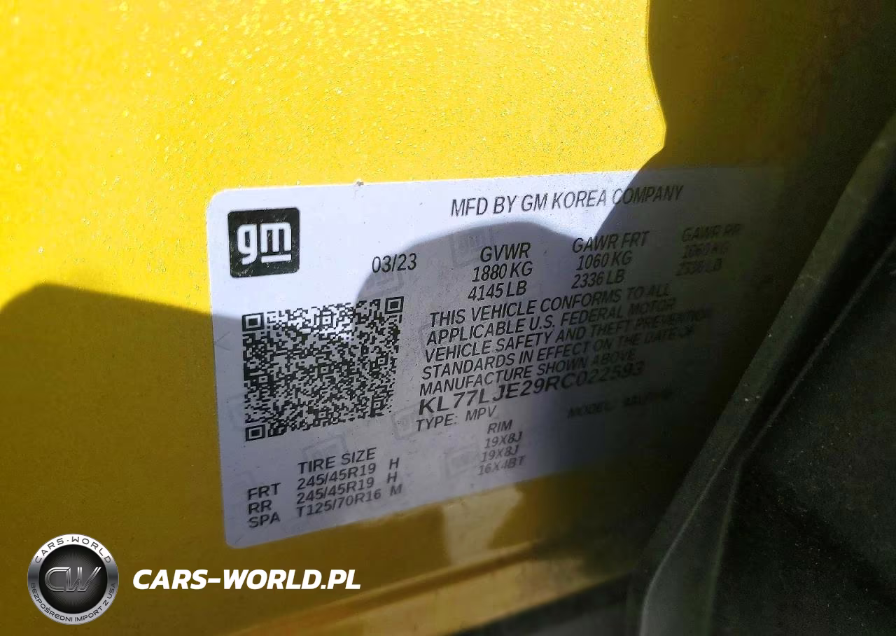 2024 Chevrolet Trax 2Rs VIN:KL77LJE29RC022593 - 13