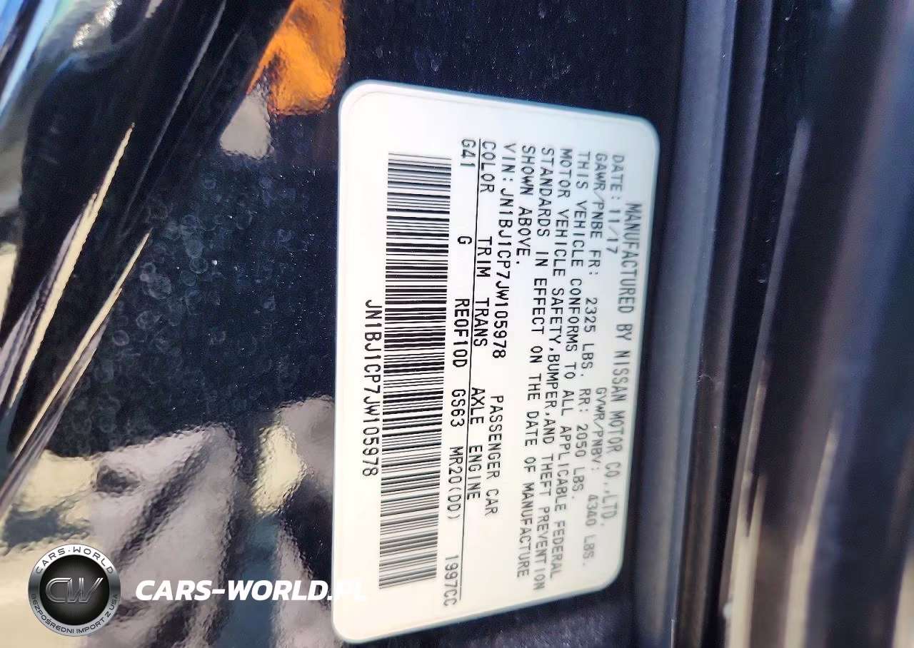 2018 Nissan Rogue Sport Sl VIN:JN1BJ1CP7JW105978 - 14