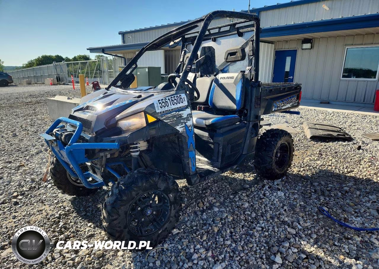 2017 Polaris Ranger 1000 Utility Vehicle VIN:4XARTM998H8052150 - 2