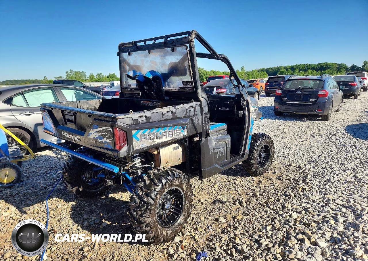 2017 Polaris Ranger 1000 Utility Vehicle VIN:4XARTM998H8052150 - 4