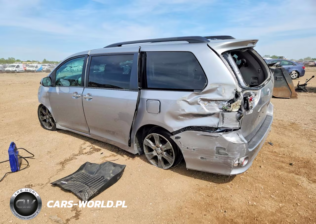 2017 Toyota Sienna Se VIN:5TDXZ3DC1HS792419 - 2
