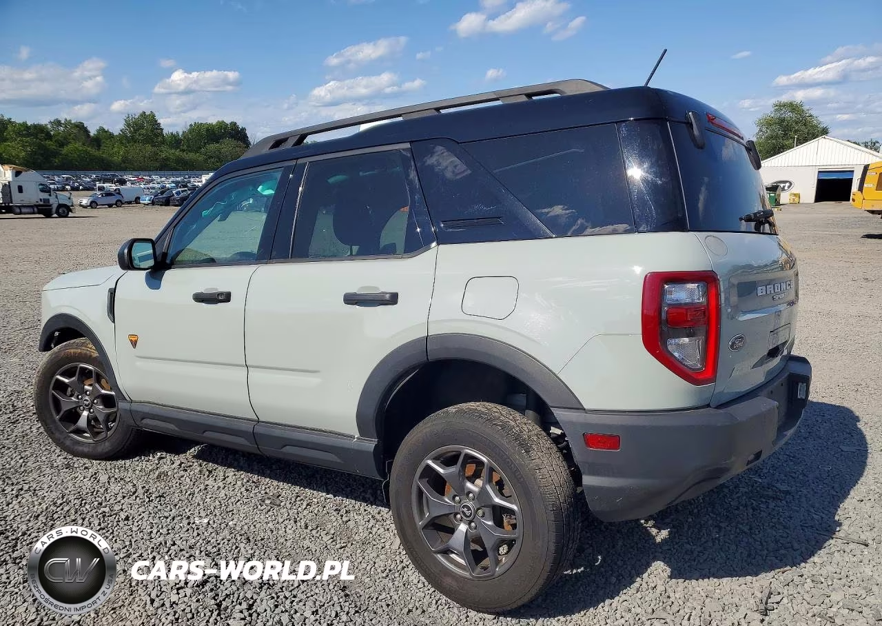 2022 Ford Bronco Sport Badlands VIN:3FMCR9D90NRE10395 - 2