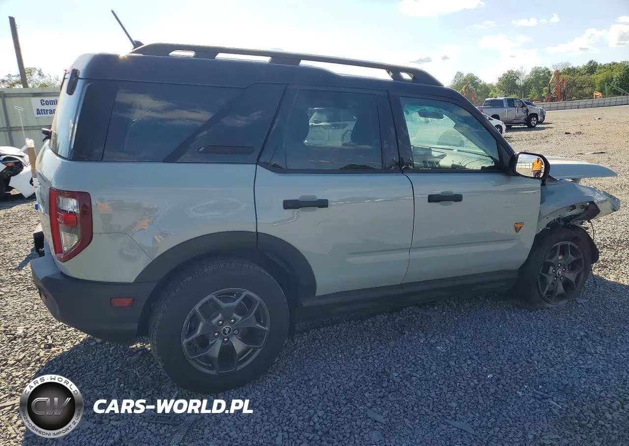 2022 Ford Bronco Sport Badlands VIN:3FMCR9D90NRE10395 - 3